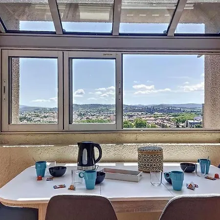 Le Panoramique - Sublime Vue Sur La Cite شقة